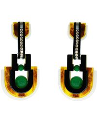 Gissa Bicalho - Handmade Acrylic Earring Pendant Orion - Lyst