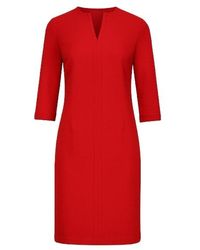 Conquista - Panel Detail Dress - Lyst
