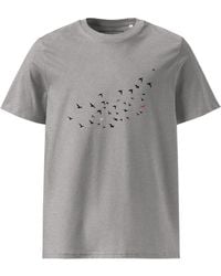 Anchor and Crew - Heather Birds Where's William Going? Organic Cotton T-Shirt - Lyst