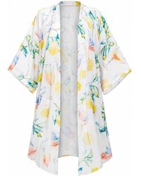 Plivati - Sarina Soft Kimono Robe — Adriatic - Lyst