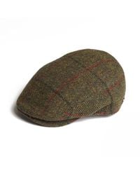 Dasmarca Hats - Justin Fern Harris Tweed Flat Cap Made - Lyst
