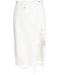 Circular Path - Cross Over Midi Skirt - Lyst