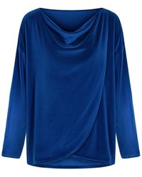 JJwinks - Velour Sweater Weather Bra-Free Long Sleeve Top - Lyst