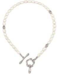Biko Jewellery - Muse Pearl Collar - Lyst