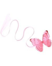 Oana Savu - Necklace Ribbon Tie Chocker Silk Butterfly Goddess Festival Accessory - Lyst