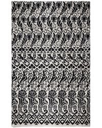 Handmade in Bridge - Alice Knitted Fair Isle Merino Shawl - Lyst