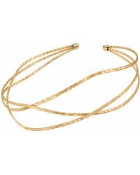 Rare Matters Jewelry - Sculptural Triple Hammered Wire Headband - Lyst