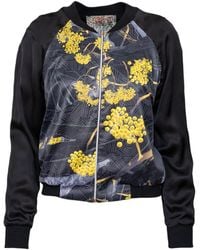 ARTISTA - Diana Zipped Bomber Jacket - Lyst
