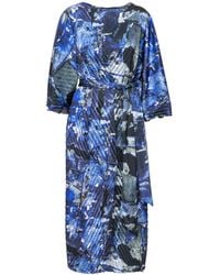 ARTISTA - Secret Stories Pleated Midi Dress - Lyst