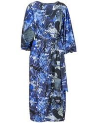 ARTISTA - Secret Stories Pleated Midi Dress - Lyst