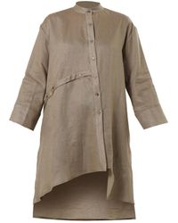 Metamorph - Long Linen Shirt - Lyst