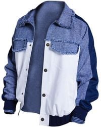Story Wear - Denim Patchwork Jacket - Lyst