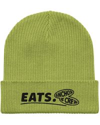 Anchor and Crew - Leaf Eats Gen. Organic Cotton Embroidered Beanie - Lyst