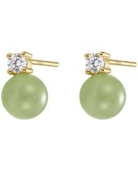 seree - Esther Jade Stud Earrings - Lyst