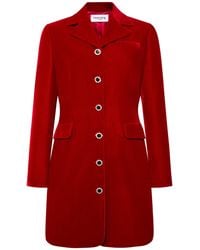 Femponiq - Velvet Tailored Blazer Dress - Lyst