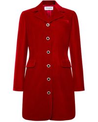 Femponiq - Velvet Tailored Blazer Dress - Lyst
