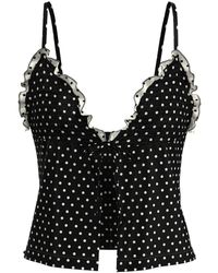 Blackbough Swim - Louise Dainty Tankini Top Love Noir - Lyst