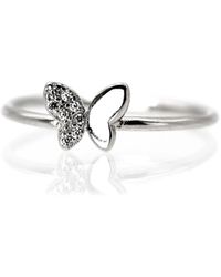 VicStoneNYC Fine Jewelry - Cute Butterfly Ring - Lyst