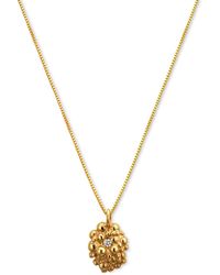 EVA REMENYI - Céleste Deux Oval Necklace 14K With Diamond - Lyst