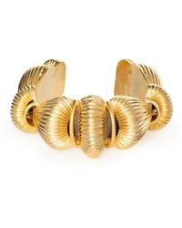 Meraki by Rashmi Bajaj - Bellona Plated Cuff Bracelet - Lyst