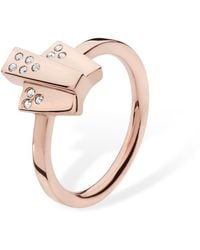 Lucy Quartermaine - Art Deco Triple Layer Ring - Lyst
