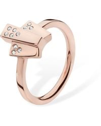 Lucy Quartermaine - Art Deco Triple Layer Ring - Lyst