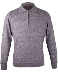 DAVID WEJ - Jayden Wool Polo Jumper – - Lyst