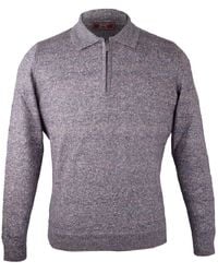 DAVID WEJ - Jayden Wool Polo Jumper – - Lyst