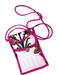 Inara - Rosette Bloom Crossbody Phone Bag - Lyst