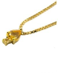 NASI SILVER - Pear Atarah Necklace- Citrine & Topaz - Lyst