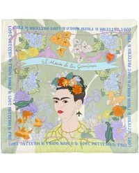 Lost Pattern - Los Amores De Frida Silk Pocket Square - Lyst