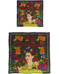 Lost Pattern - Frida X Lost Pattern Los Amores De Frida Silk Pocket Square & Large Silk Scarf Set - Lyst