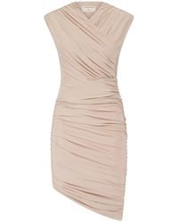 Celestine & Mae - Neutrals Calla Mini Dress - Lyst