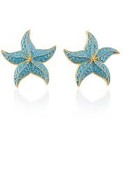 Milou Jewelry - Light Starfish Earrings - Lyst