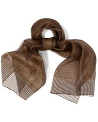 Saachi - Silk Sparkle Wrap Scarf - Lyst