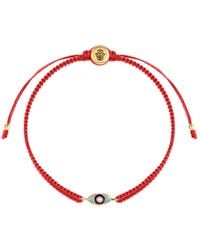 Karma and Luck - String Evil Eye Bracelet – Protection Lucky Charm Jewelry – Spiritual Essence - Lyst