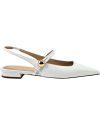 Madison Maison - Binta Leather Flat Slingback - Lyst