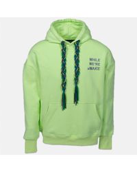 While We're Awake - Braid On Braid Neon Hoodie - Lyst