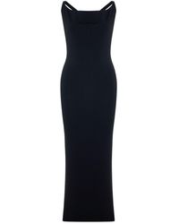 Pcfg - Daydreamers Cross Back Knit Maxi Dress - Lyst