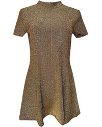 Any Old Iron - Shiny Short Mini Dress - Lyst