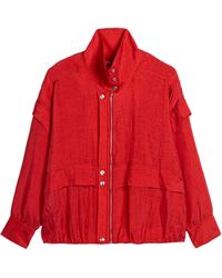 Nocturne - Relaxed Zip-Up Jacket - Lyst