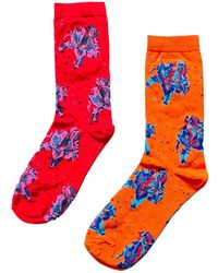 Arto. - Hello Flower Socks- Fruity Two Pack - Lyst