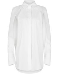 Clothes by Locker Room - Cape-Effect Button-Down Shirt - Lyst