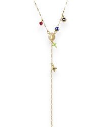Alexie of Athens - Selene Amulet Rosary Lariat - Lyst