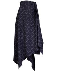 Meem Label - Klum Wrap Skirt - Lyst