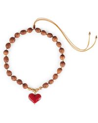 Tohum Design - Cuore Resort Necklace – Burgundy - Lyst