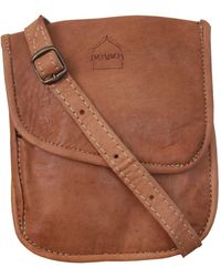 Berber Leather - Neutrals The Kenitra Travel Pouch - Lyst