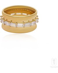 The Jewelz - Flesh & Band Ring - Lyst