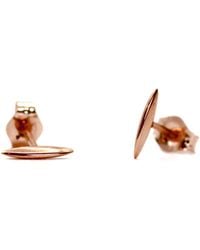 VicStoneNYC Fine Jewelry - Chic Bar Rose Stud Earrings - Lyst