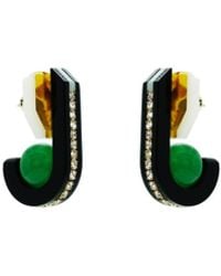 Gissa Bicalho - Handmade Acrylic Earring Short Orion - Lyst